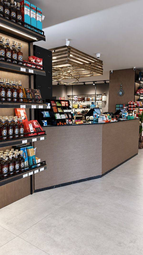 Groove kasa tezgâhı kaplaması, market